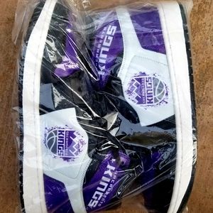 sacramento kings slippers
